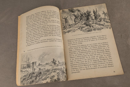 WW2 Tysk Wehrmacht ”Kriegskunst in Wort und Bild” Bog. Original.