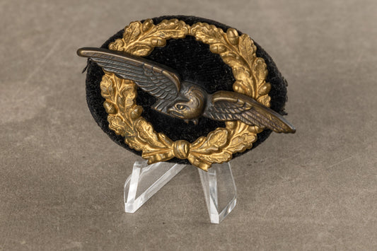 WW2 Tysk DLV Kasketmærke. Original.