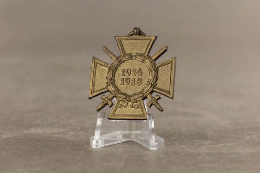 WW1/WW2 Tysk Frontkæmper Medalje. Original.