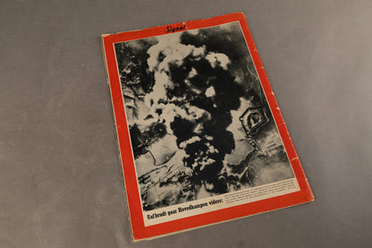 WW2 Tysk Signal Blad. Rommel forside. Original.