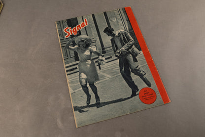 WW2 Tysk Signal Blad. Original.