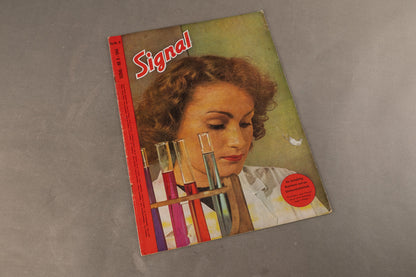 WW2 Tysk Signal Blad. Original.
