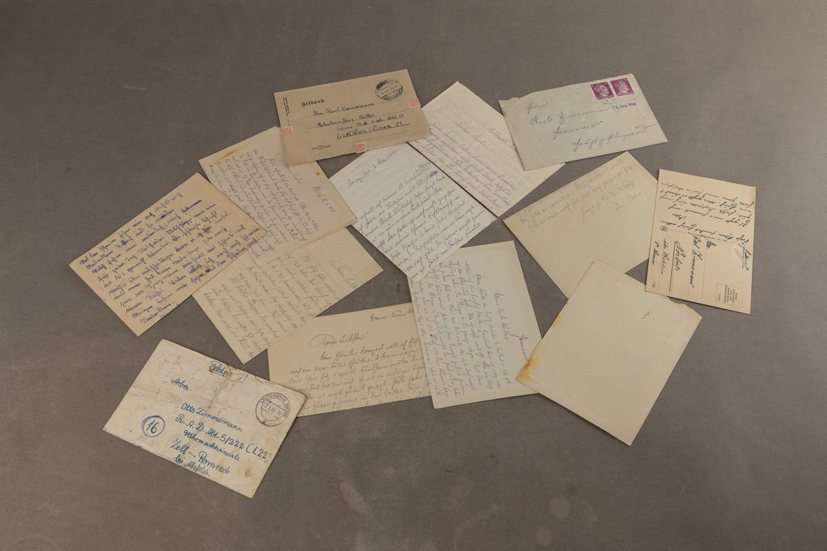 WW2 Tysk Feltpost Lot. Original.