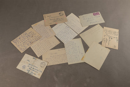 WW2 Tysk Feltpost Lot. Original.