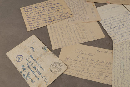 WW2 Tysk Feltpost Lot. Original.