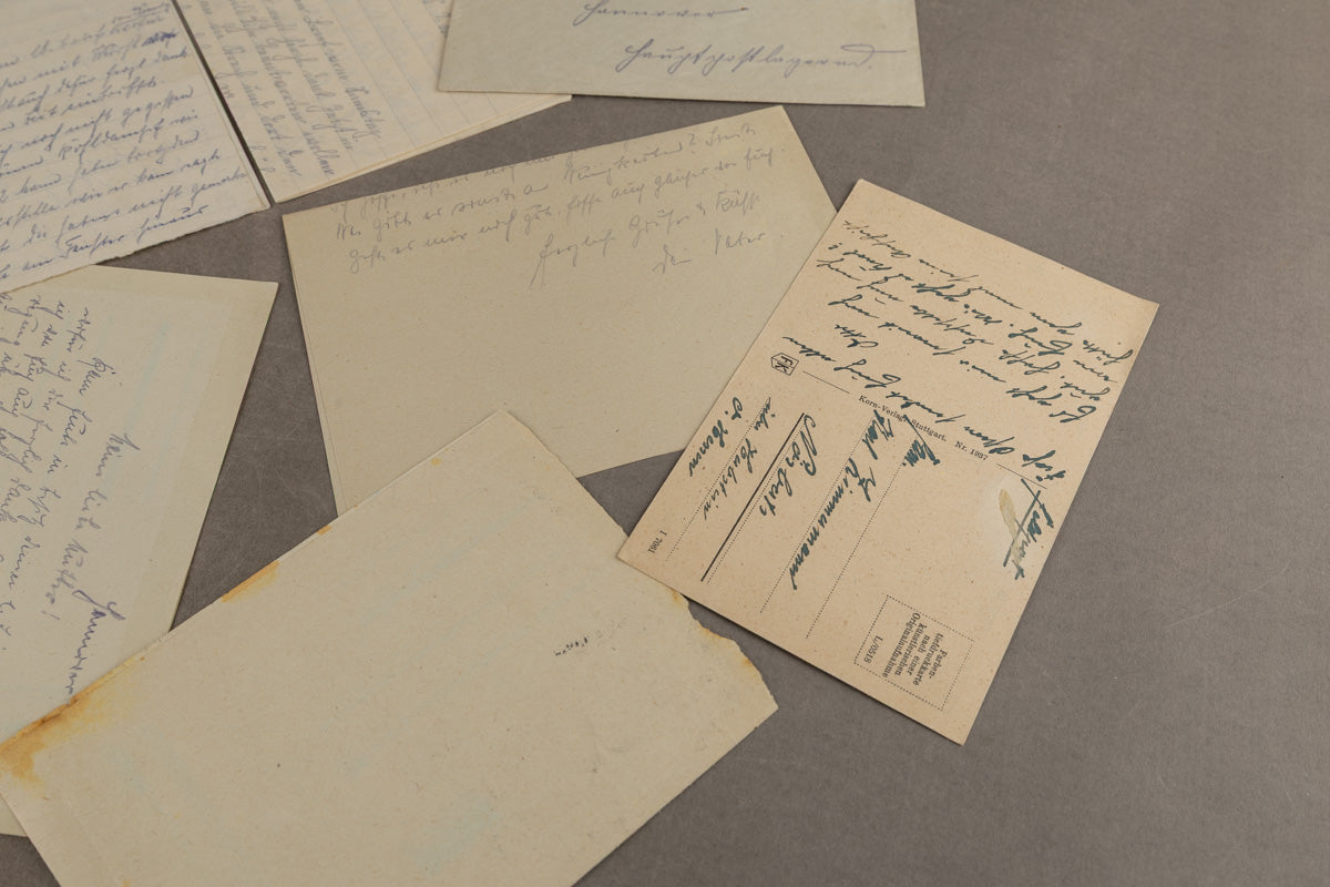 WW2 Tysk Feltpost Lot. Original.
