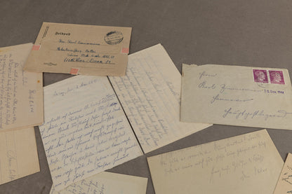 WW2 Tysk Feltpost Lot. Original.