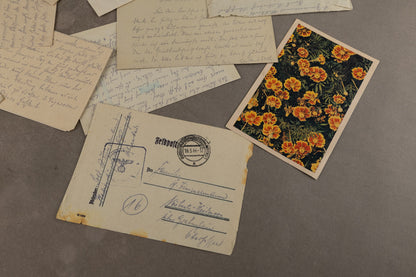 WW2 Tysk Feltpost Lot. Original.