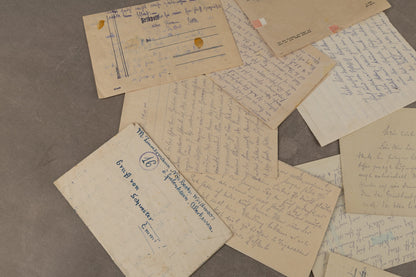 WW2 Tysk Feltpost Lot. Original.