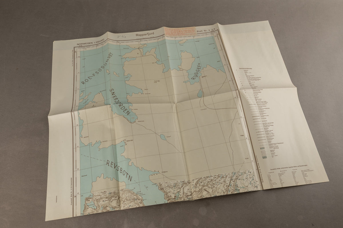 WW2 Tysk Heer Kort. "Sonderausgabe". Original.