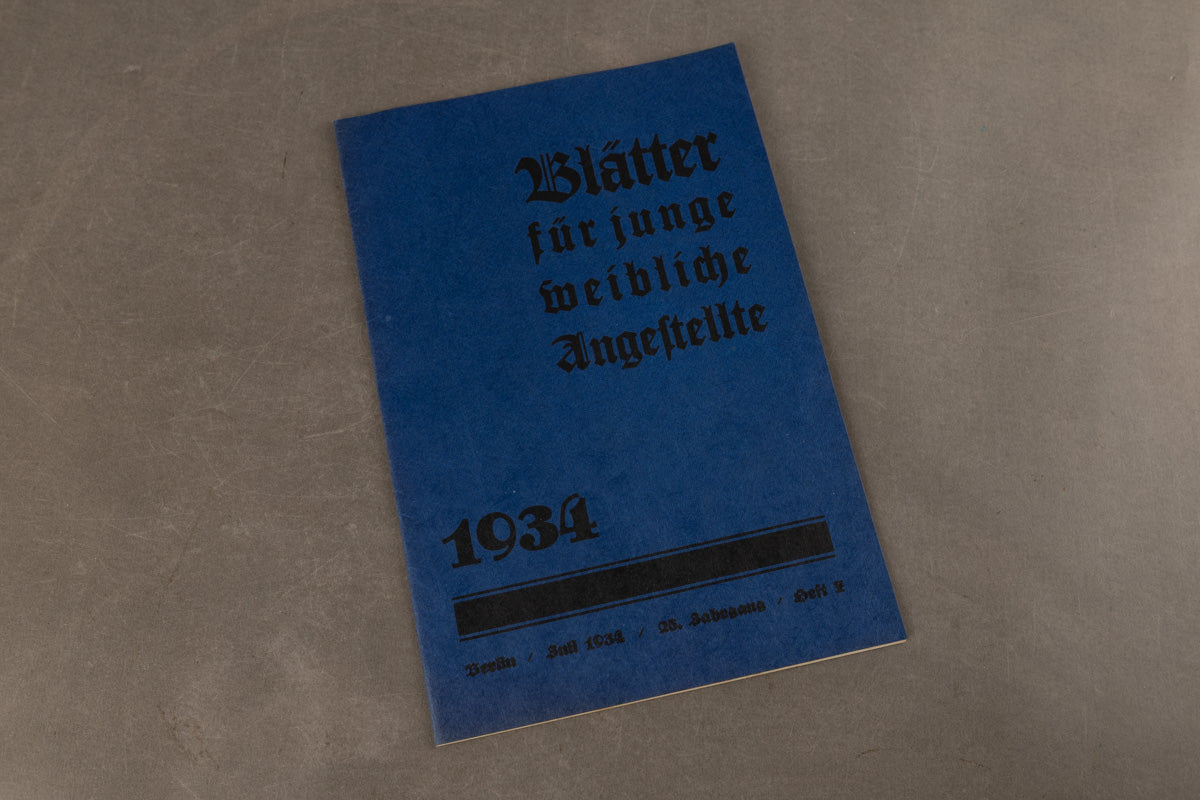 WW2 Tysk HJ Hæfte. Original.
