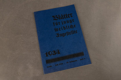 WW2 Tysk HJ Hæfte. Original.