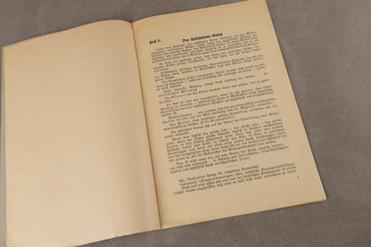 WW2 Tysk NS-RKB Hæfte. Original.