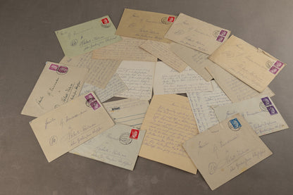 WW2 Tysk Feltpost Lot. Original.