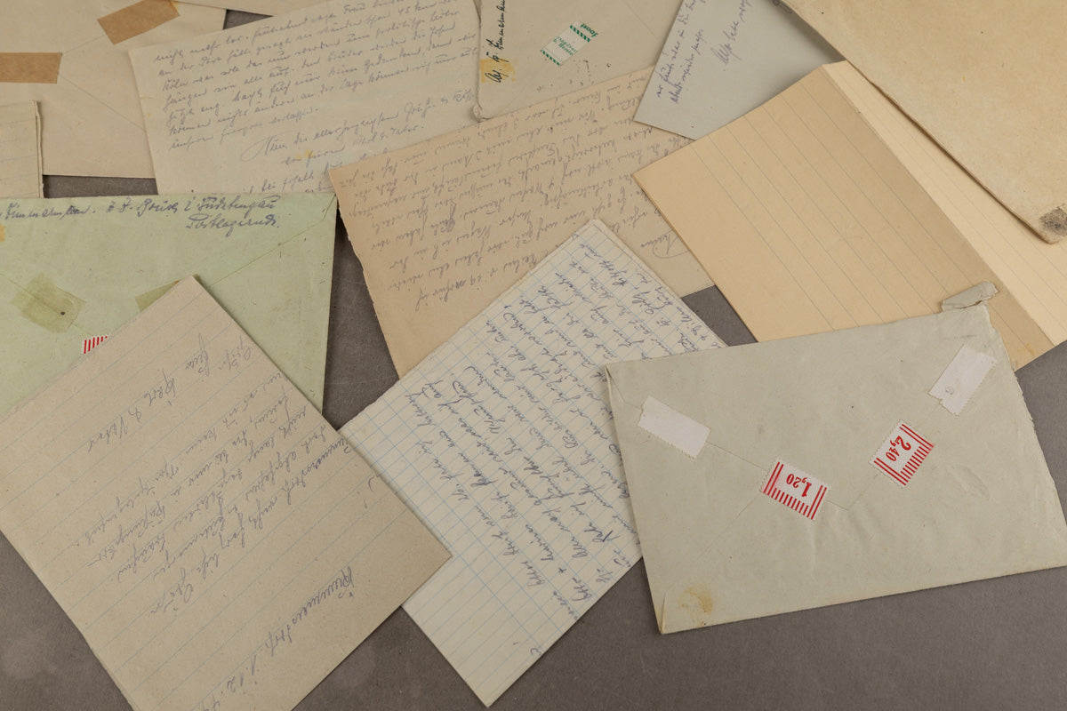 WW2 Tysk Feltpost Lot. Original.
