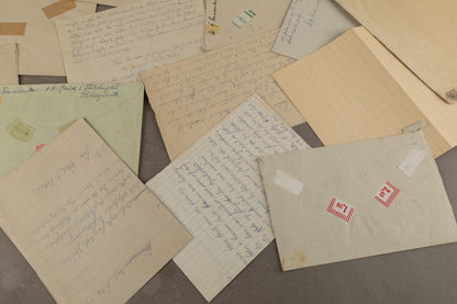 WW2 Tysk Feltpost Lot. Original.
