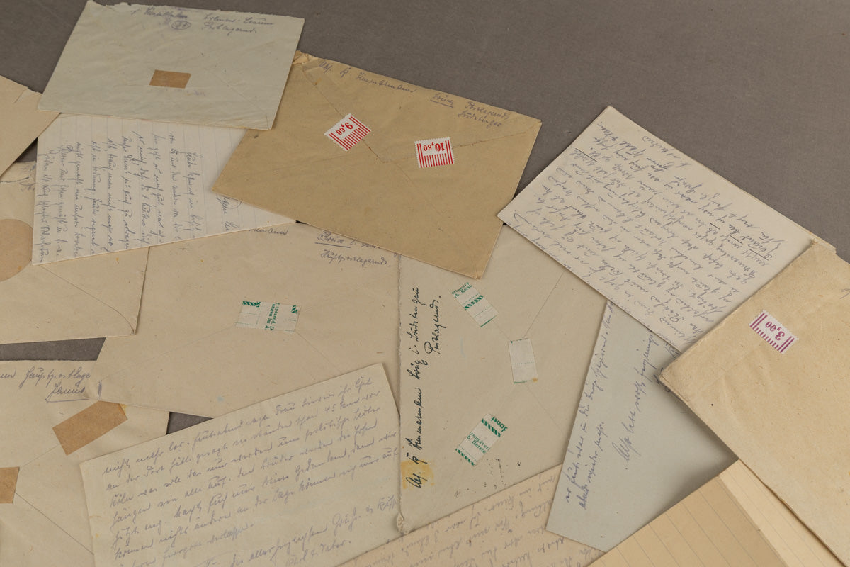 WW2 Tysk Feltpost Lot. Original.