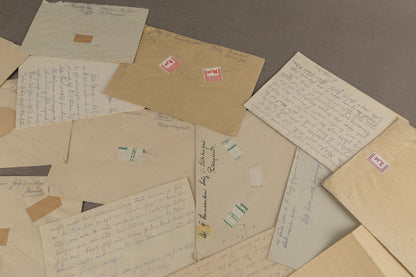 WW2 Tysk Feltpost Lot. Original.