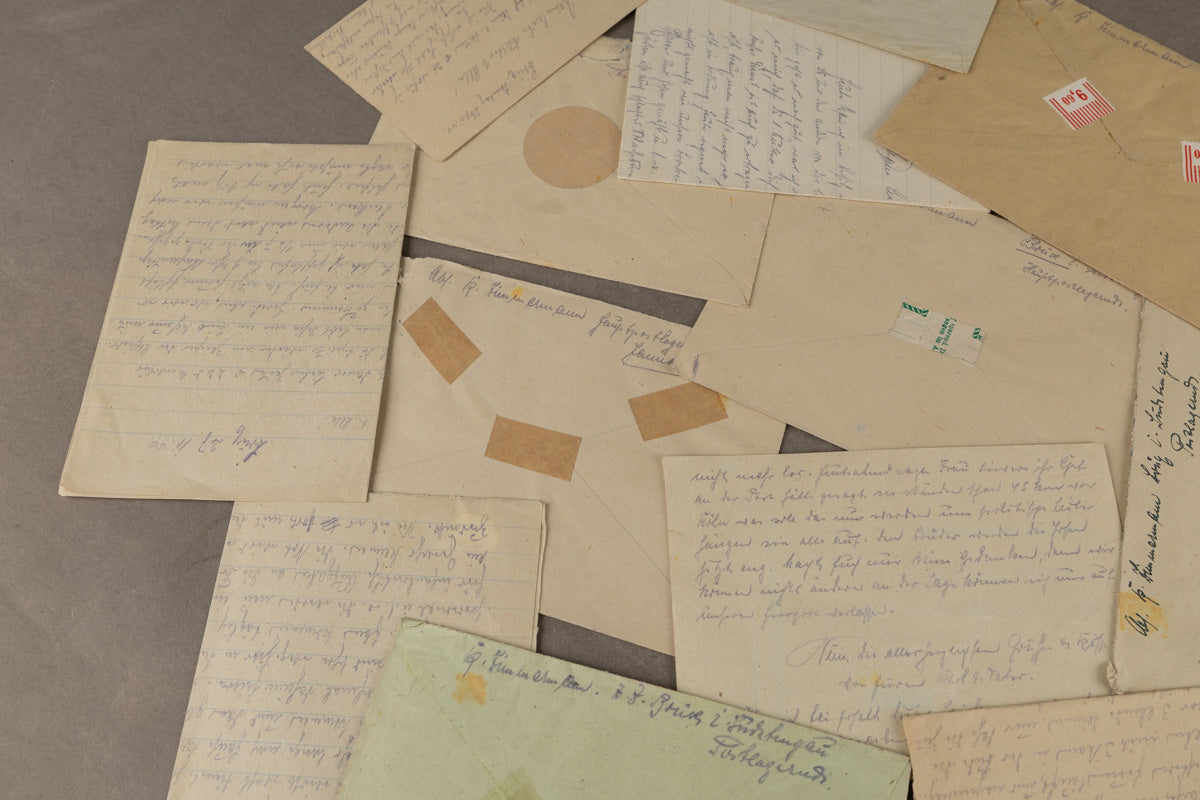 WW2 Tysk Feltpost Lot. Original.