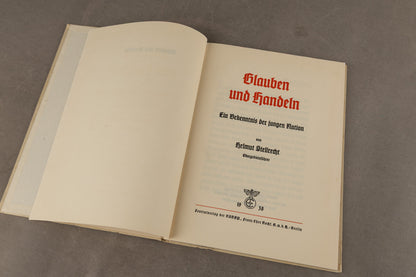 WW2 Tysk NSDAP/HJ Bog. Original.