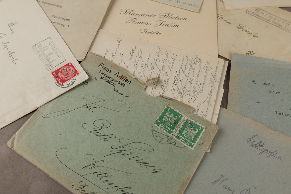 WW2 Tysk Feltpost Lot. Original.