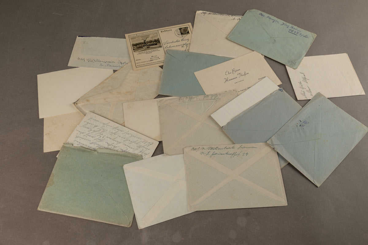 WW2 Tysk Feltpost Lot. Original.