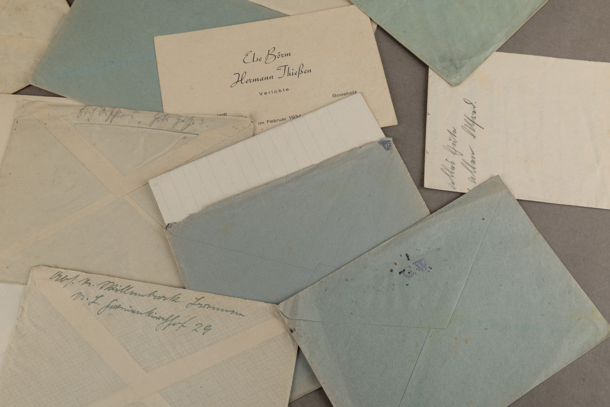 WW2 Tysk Feltpost Lot. Original.
