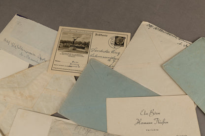 WW2 Tysk Feltpost Lot. Original.