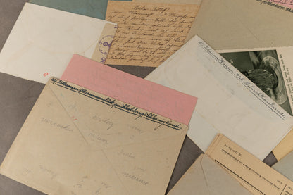 WW2 Tysk Feltpost Lot. Original.