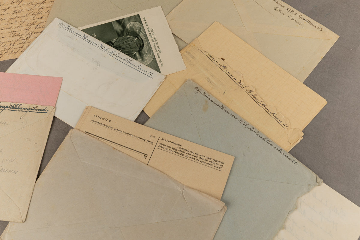WW2 Tysk Feltpost Lot. Original.