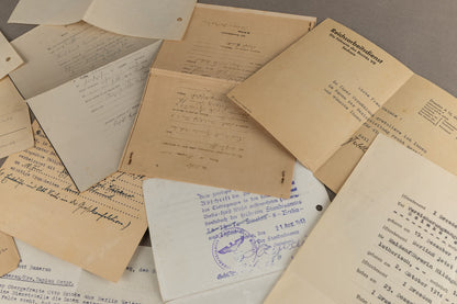 WW2 Tysk Feltpost Lot. Original.