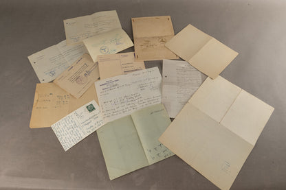WW2 Tysk Feltpost Lot. Original.