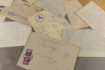 WW2 Tysk Feltpost Lot. Original.