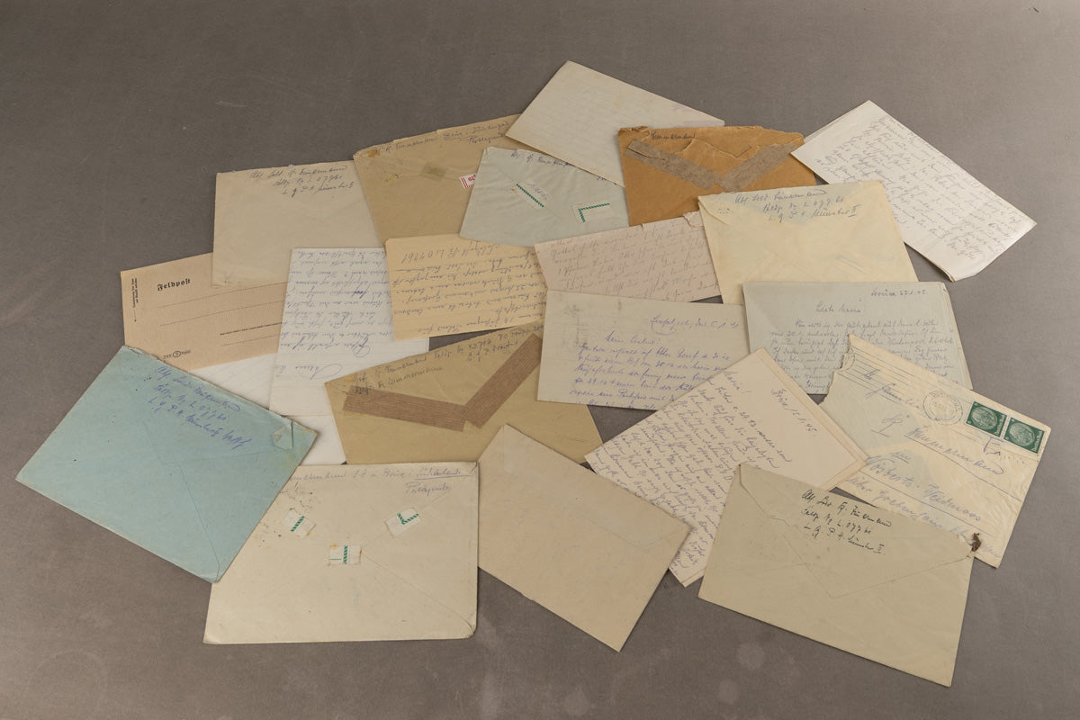 WW2 Tysk Feltpost Lot. Original.