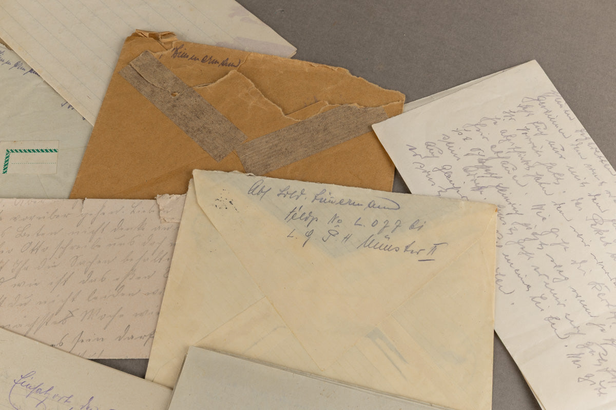 WW2 Tysk Feltpost Lot. Original.