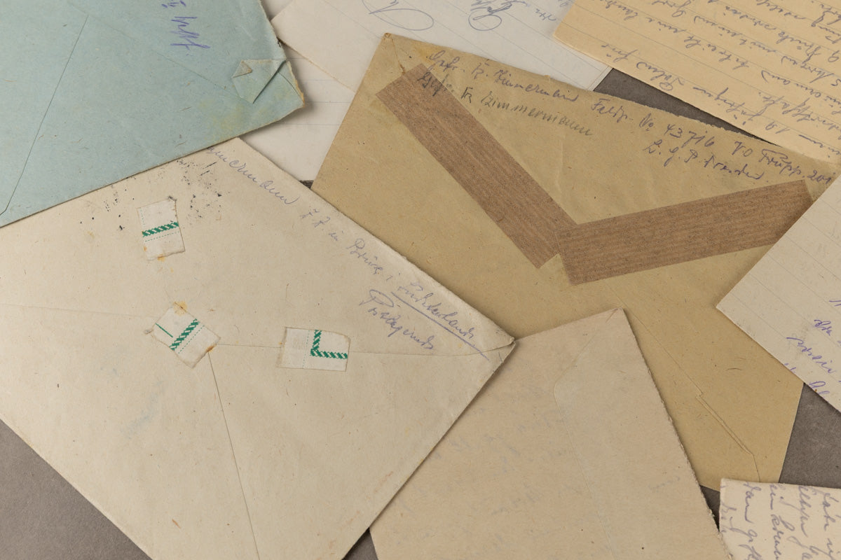 WW2 Tysk Feltpost Lot. Original.