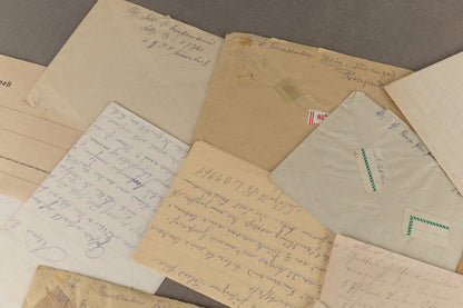 WW2 Tysk Feltpost Lot. Original.