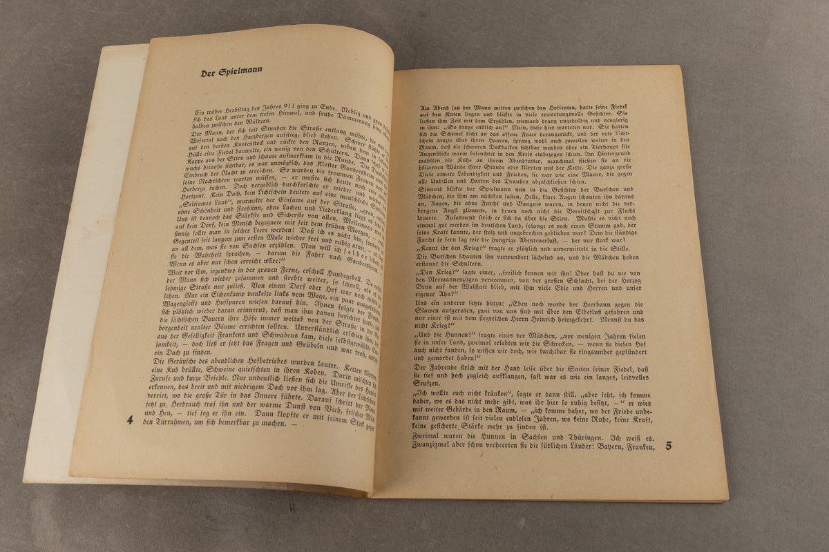 WW2 Tysk/Dansk Frikorps Danmark "Lot". Hæfte fra SS-Oberscharführer L. Lorenzen, adjudant for Kryssing. Original.