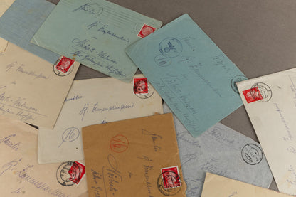 WW2 Tysk Feltpost Lot. Original.