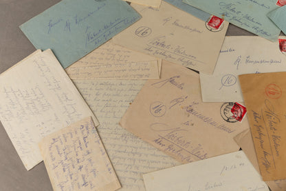 WW2 Tysk Feltpost Lot. Original.