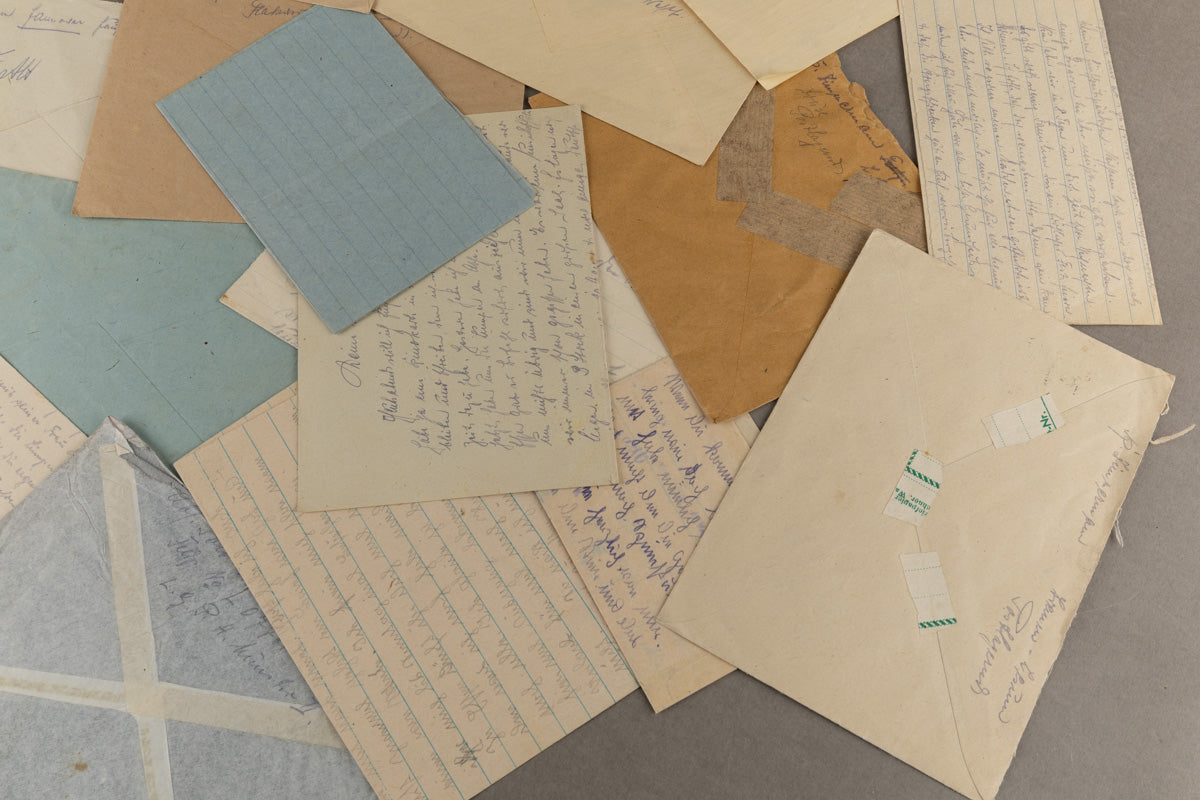 WW2 Tysk Feltpost Lot. Original.