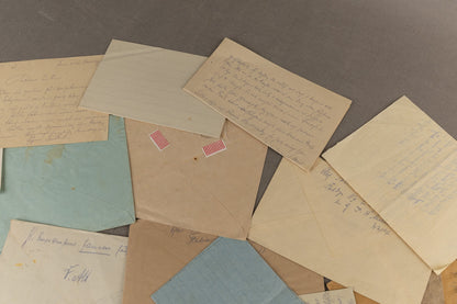 WW2 Tysk Feltpost Lot. Original.