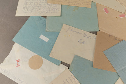 WW2 Tysk Feltpost Lot. Original.