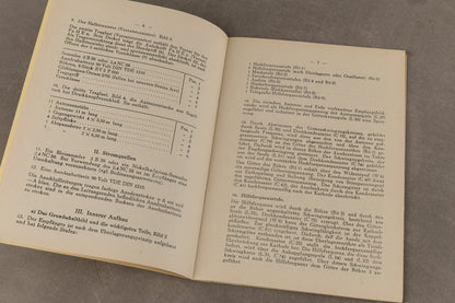 WW2 Tysk Heer Radio Instruktionshæfte "Gerätebeschreibung - Funk-Horch-Empfänger". Original.