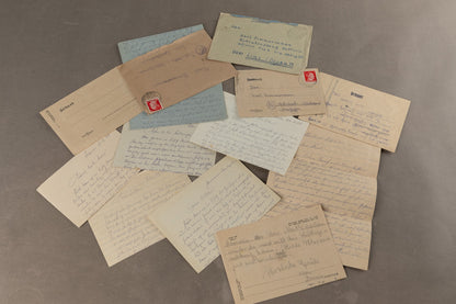 WW2 Tysk Feltpost Lot. Original.