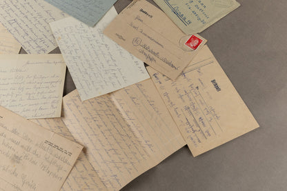 WW2 Tysk Feltpost Lot. Original.