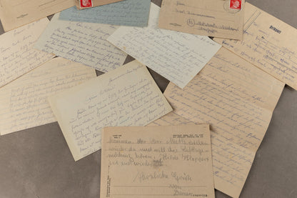 WW2 Tysk Feltpost Lot. Original.