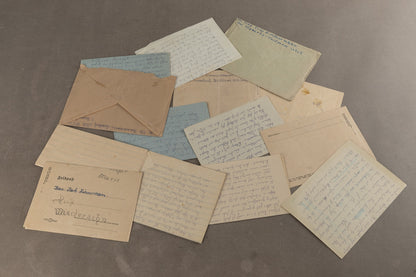 WW2 Tysk Feltpost Lot. Original.