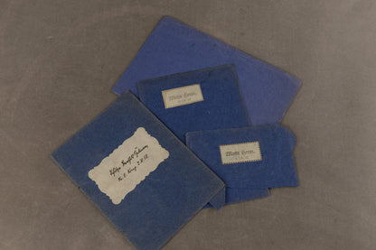 WW2 Tysk Heer Kuverter. 2 fra samme mand. Original.