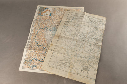 WW2 Tysk Kort. 2 stk. Original.